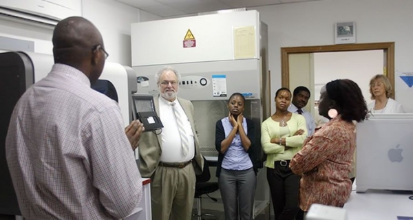 Dr. Alash’le Abimiku receives grant to develop H3 Africa bio repository at IHVN